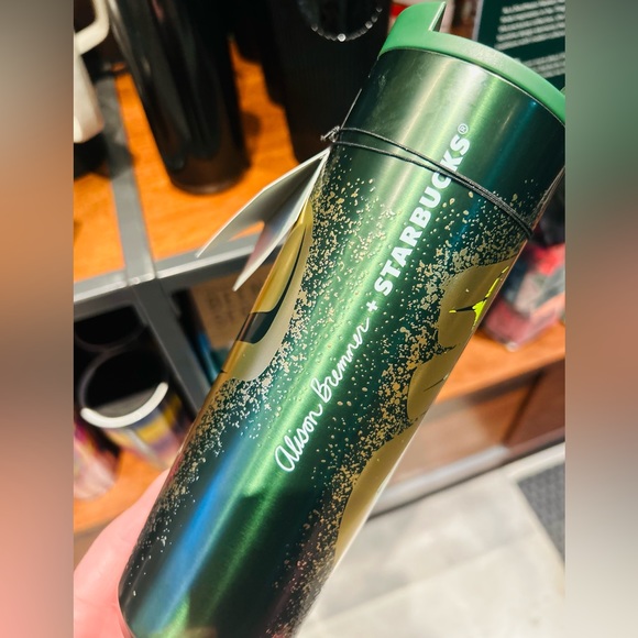 Starbucks Exclusive Alison Bremmer Abstract Design Stainless Steel Tumbler Cup - Picture 3 of 14